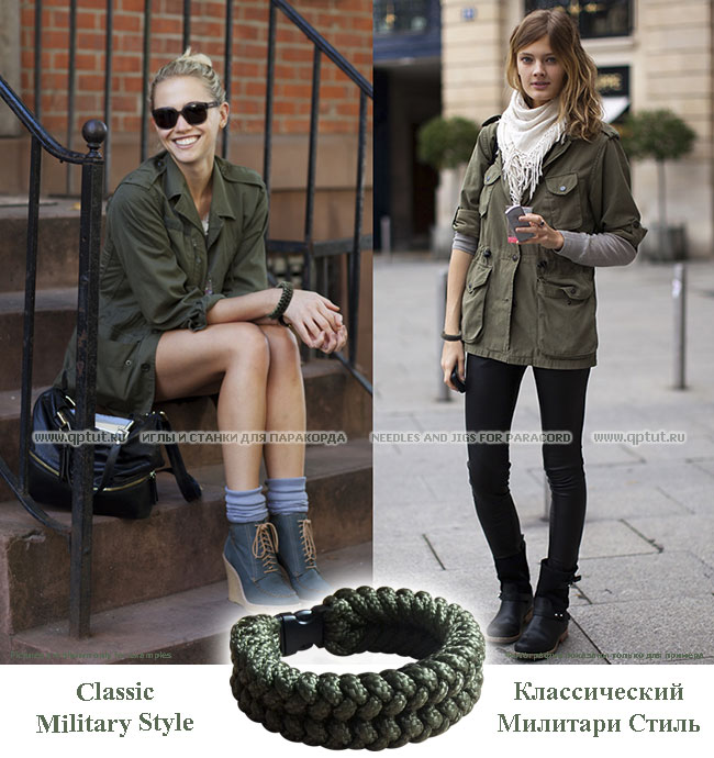 Классический Милитари Стиль - Браслет выживания "Протектор" Классический Милитари Стиль - Браслет выживания "Протектор"